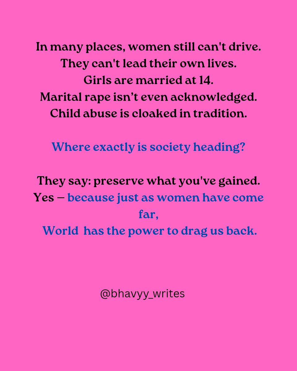 bhavyy_writes's tweet photo. #Feminism #feminist #Eurovision #patriarchy #society https://t.co/GasxK3ln8S
