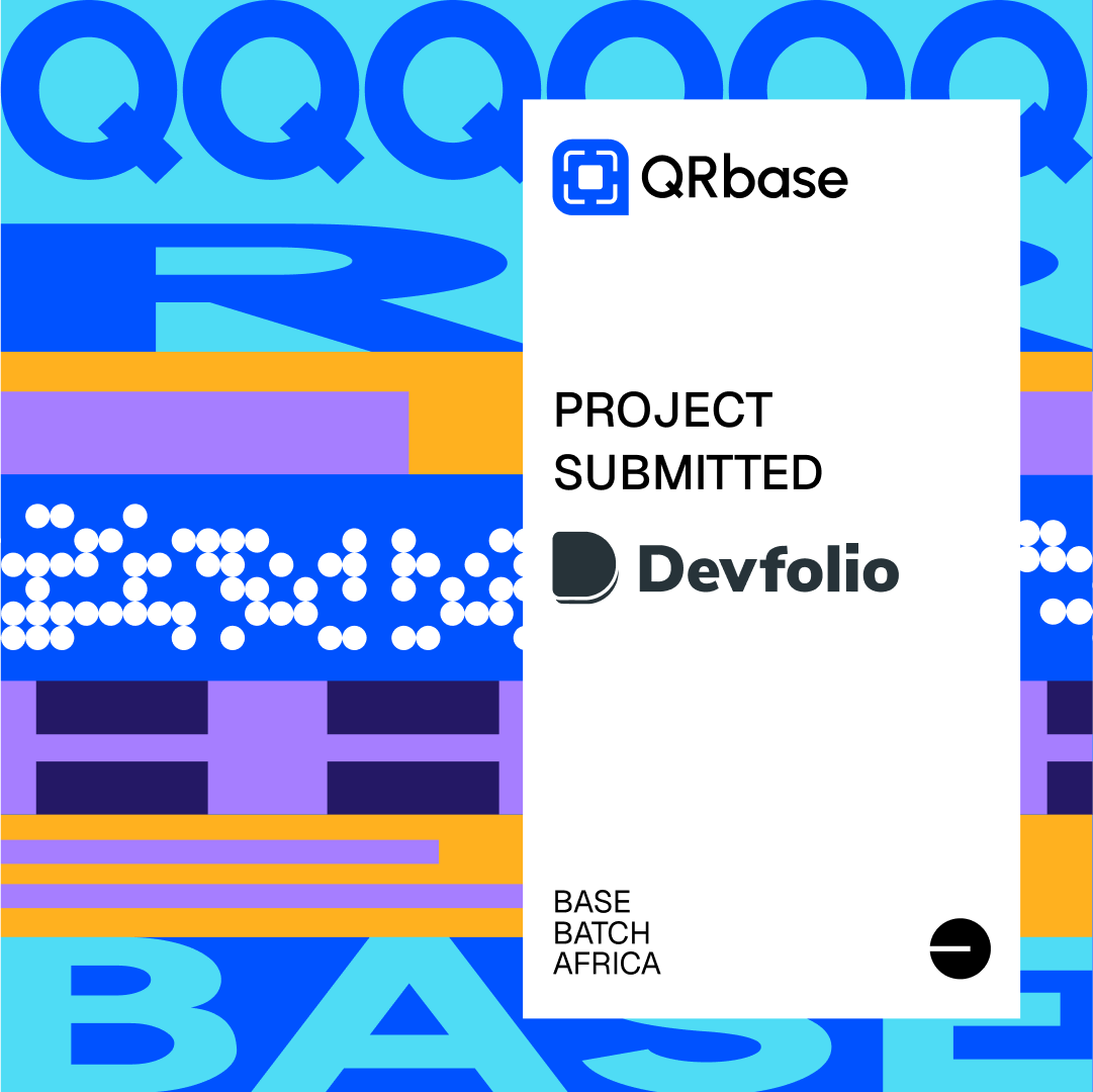 ScanQRBase's tweet photo. QR Morning 🌞 

If you have a few minutes, we would greatly appreciate a vote of support ❤️#QRBase

We're building a growing network that rewards communities at every new ATH, connecting them in a gamified experience through interactive QR code puzzles.

👇🔗 link to Devfolio https://t.co/jBa3q7OpNb