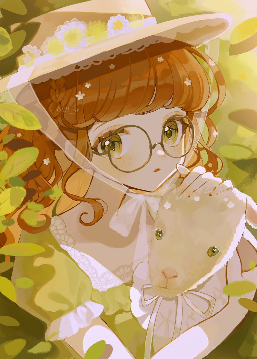 内気な少女
#イラスト  #illustration 🌿.∘