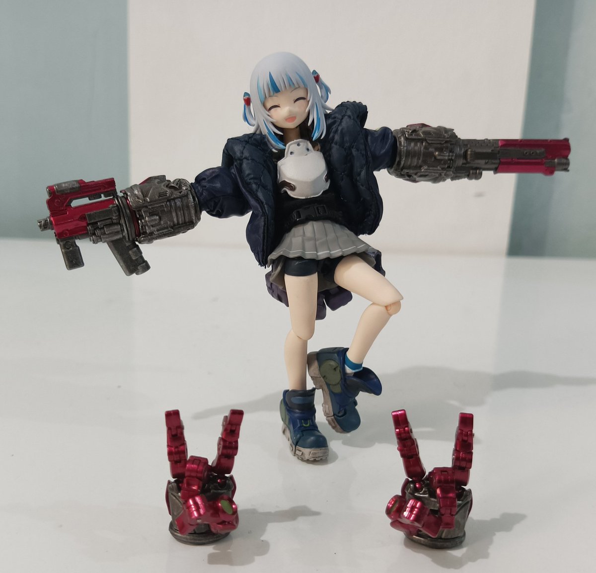 Keysiri_01's tweet photo. Gura armed and ready.

Accessories from Gun Girl Jessica Aster.
#figma #Romankey #gawrt https://t.co/nNx1ZenhXV