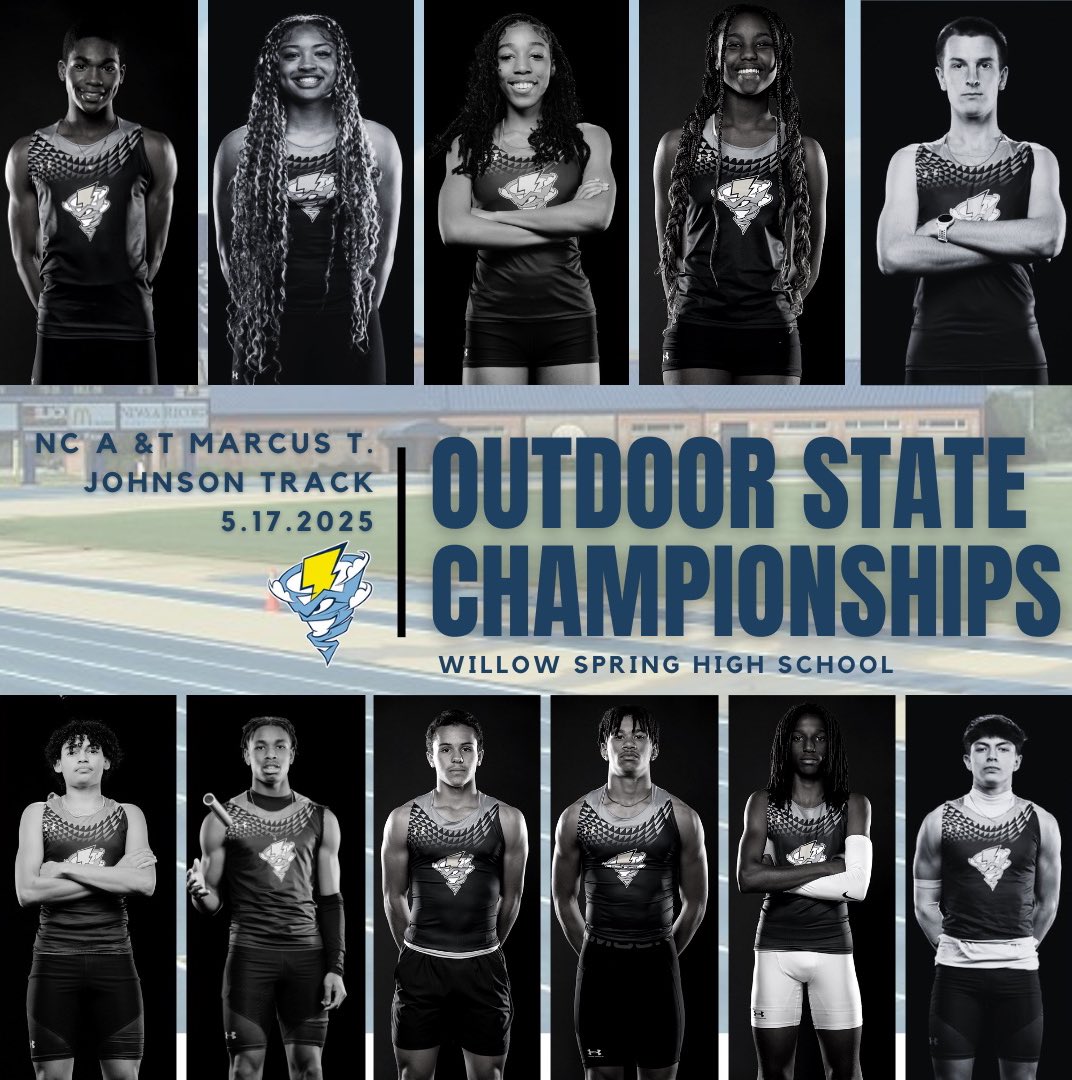Good luck to those athletes competing at the STATE track meet today! ⚡️ #wshstf

Meet Information: nc.milesplit.com/meets/684800-n…