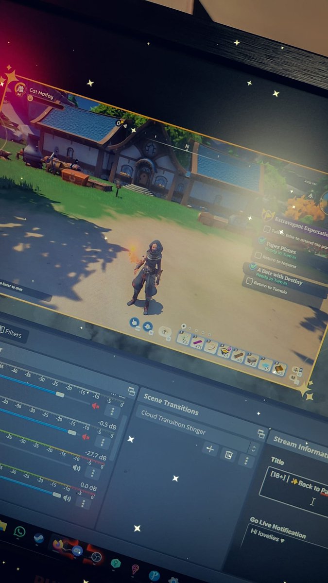 Catfuffled's tweet image. Play Palia on Steam this weekend and entry to win a Steam Deck OLED! wn.nr/Mn7Yt7A #Palia #PlayPalia 

-&amp;gt; I'm live on the purple app with some Palia! @playPalia  #streamer