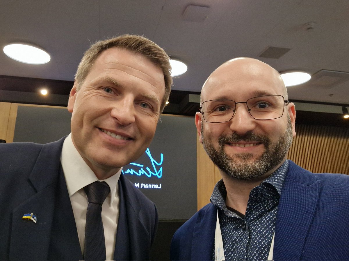 Dmytro Khutkyy (@dmytrokhutkyy) on Twitter photo The Minister of Defence of the Republic of Estonia <a href="/HPevkur/">Hanno Pevkur</a> at #LennartMeriConference: I define three lines. The first line is protecting critical infrastructure. The second is maritime security and environmental questions. The third is what we do with the Russian shadow fleet. The Minister of Defence of the Republic of Estonia <a href="/HPevkur/">Hanno Pevkur</a> at #LennartMeriConference: I define three lines. The first line is protecting critical infrastructure. The second is maritime security and environmental questions. The third is what we do with the Russian shadow fleet.