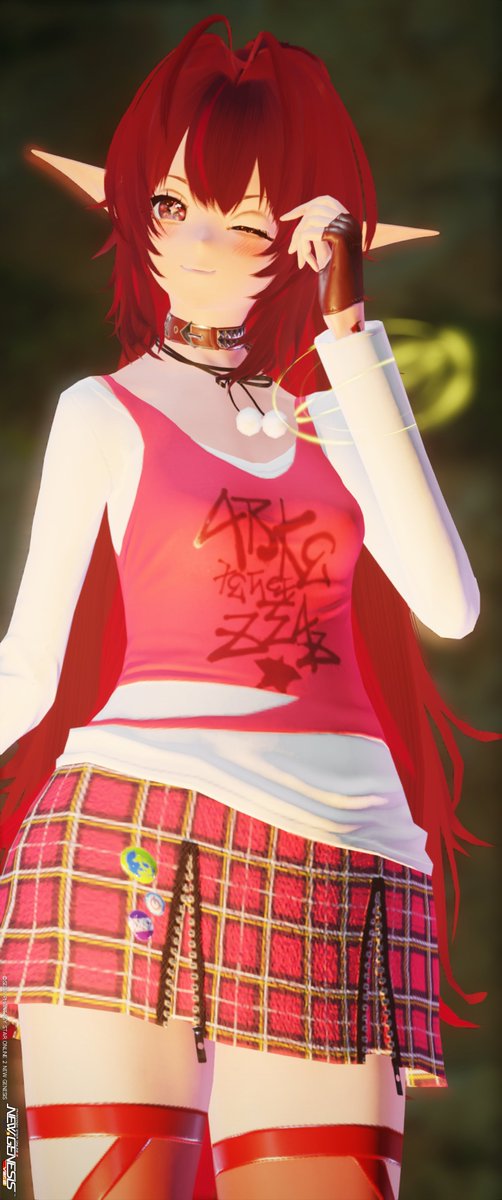 #PSO2NGS_SS #NGS無加工SS #メンテの日じゃないけどssを貼る 
以前『好きっ！』の動画作った時のコーデを、新しいファリアのポニーテールで更新。