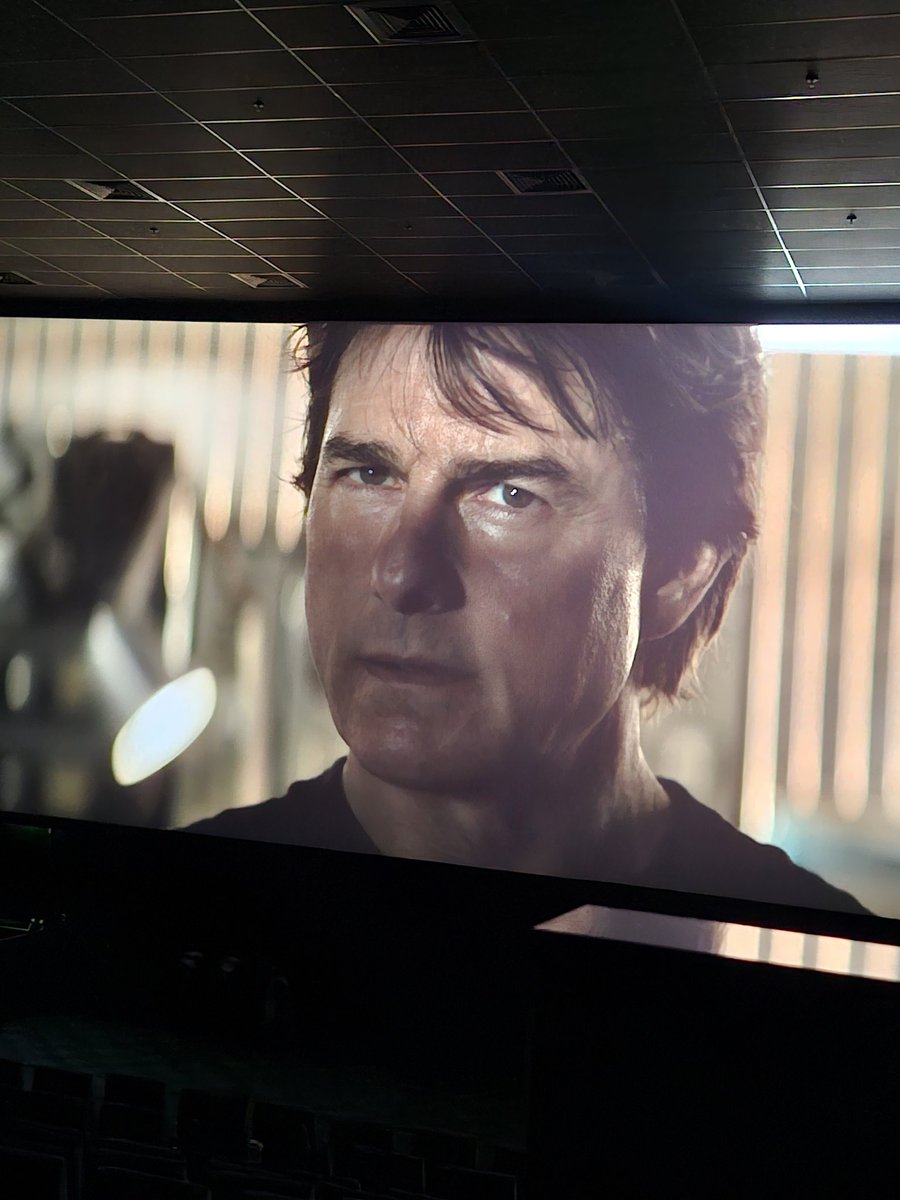 hamzaazharr's tweet photo. #MissionImpossibleTheFinalReckoning and I'm still catching my breath. The tension? Palpable. The suspense? Relentless. The action? Pure adrenaline. And at the heart of it all Tom Cruise. The man, the myth, the legend. He's epitome of success, he can do anything pure masterclass. https://t.co/ogdWNPmHo3
