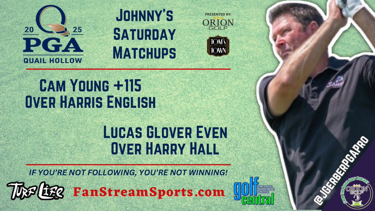 Timm 'IndyCarTim' Hamm (@indycartim) on Twitter photo <a href="/jgerberpgapro/">John Gerber</a>âs WINNING PICKS for SATURDAYâS third round of the <a href="/PGAChampionship/">PGA Championship</a> are in! Remember, âIF YOUâRE NOT FOLLOWING, YOUâRE NOT WINNING!â <a href="/jgerberpgapro/">John Gerber</a>âs WINNING PICKS for SATURDAYâS third round of the <a href="/PGAChampionship/">PGA Championship</a> are in! Remember, âIF YOUâRE NOT FOLLOWING, YOUâRE NOT WINNING!â