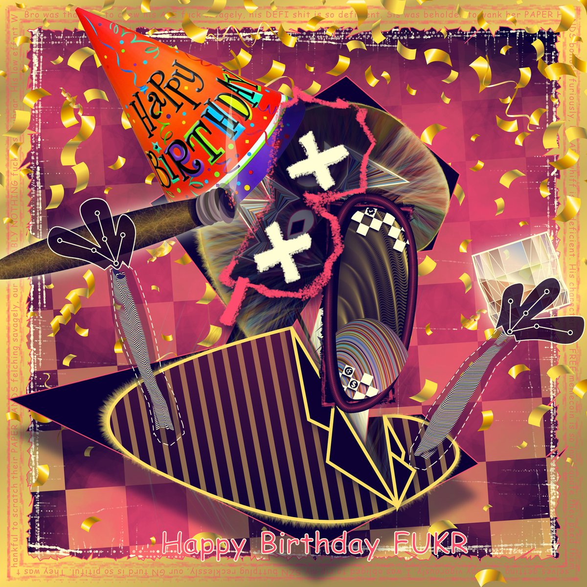 gm☕️
Happy Birthday <a href="/chatFUKR/">chatFUKR</a>!
One year, more than 4.3 BTC volume on M.E.