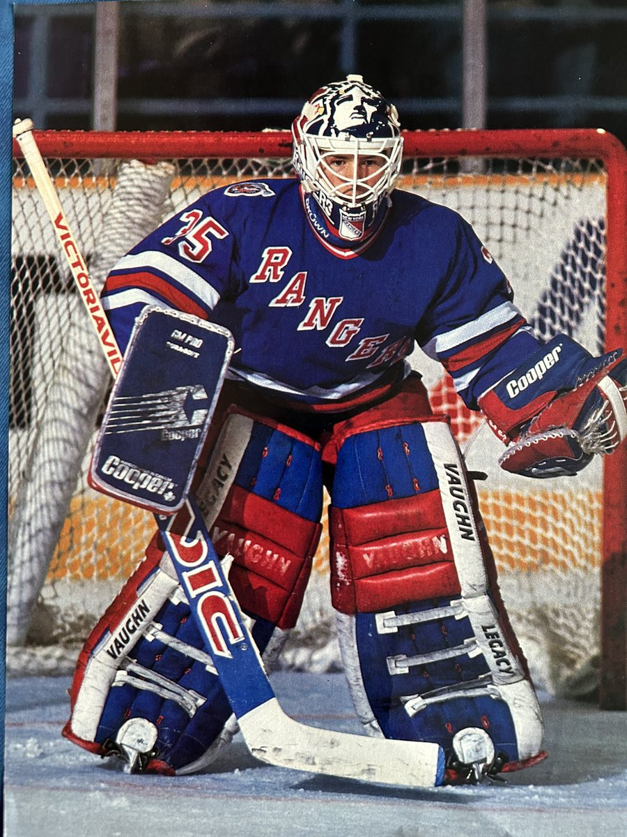 Claude6Landry's tweet image. Mike Richter