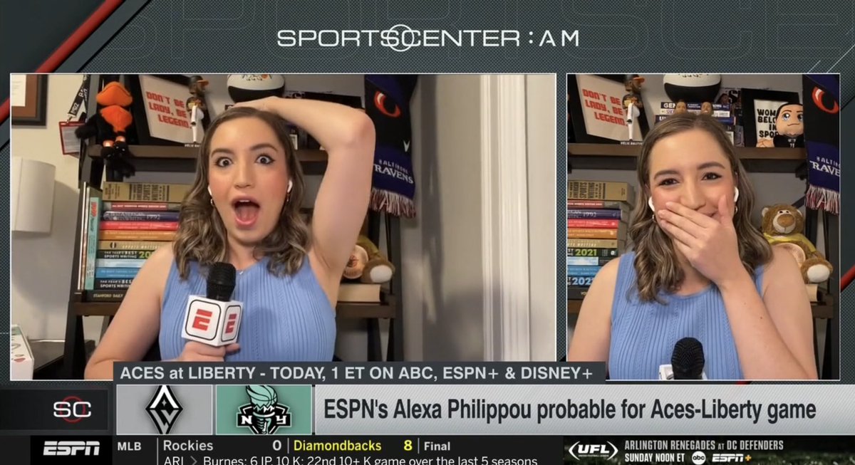 Opening weekend of the WNBA season got me like 😅