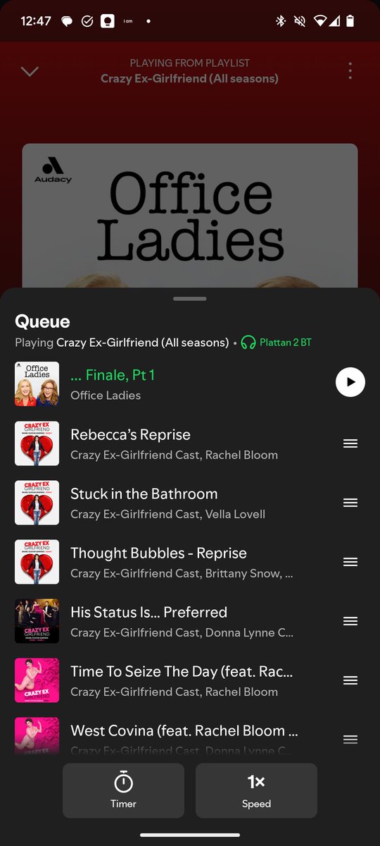 GemRigs's tweet photo. POV you're @Spotify:
Paying customer is playing a music playlist.
NO YOU MAY NOT! I'm going to play an episode you've already listened to of a podcast you gave up on ages ago *laughs in evil panto villain* 
The cheek of it! Please stop being so shit! https://t.co/UmoPddCk2V https://t.co/tjXjSXzeYm