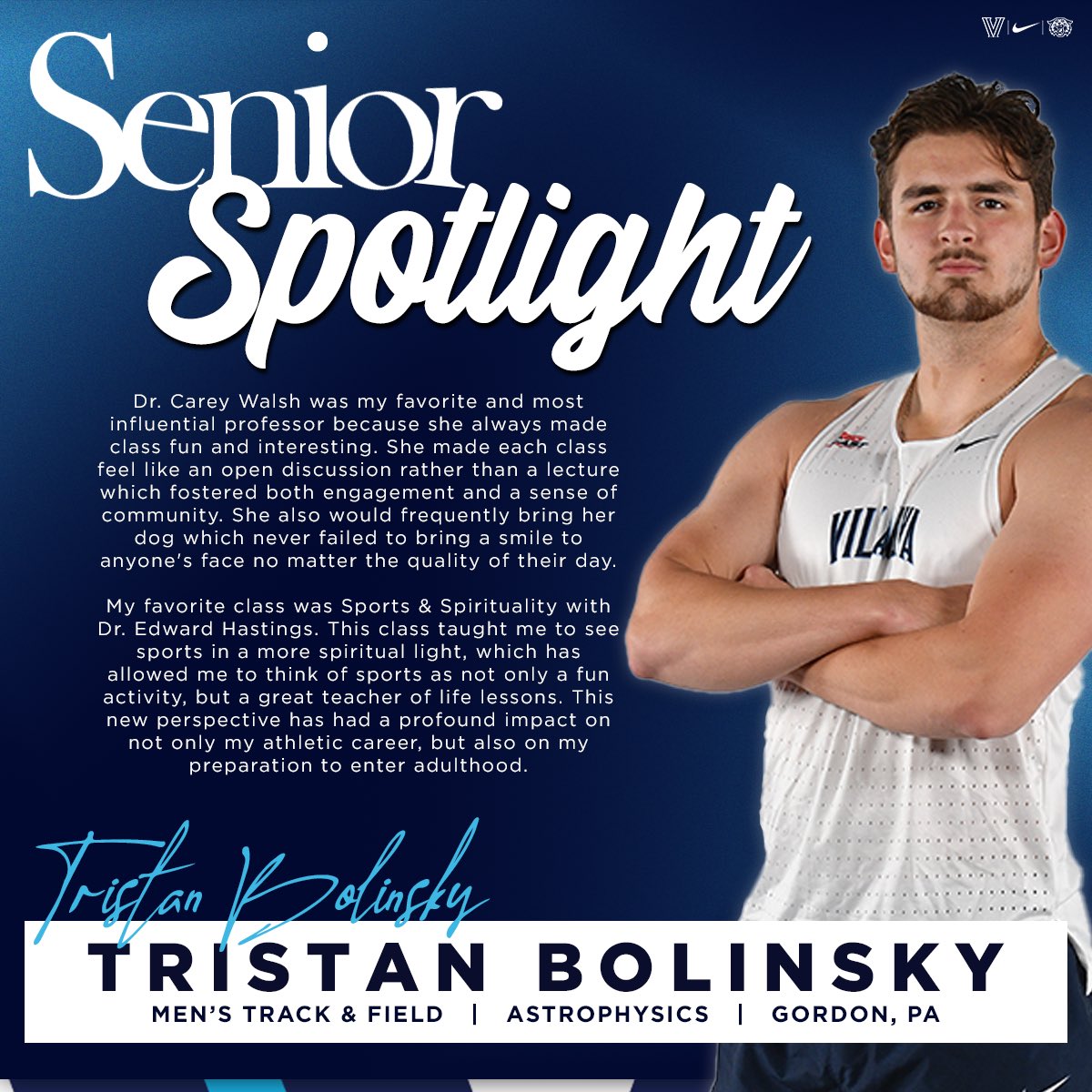 Villanova Athletics tweet media