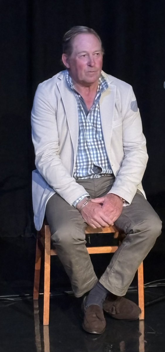 When you meet your childhood hero <a href="/Skeltonspoty/">Nick Skelton</a> after watching his amazing film Big Star nickskeltonmovie.com
What an absolute honour and a privilege- thank you 🫶