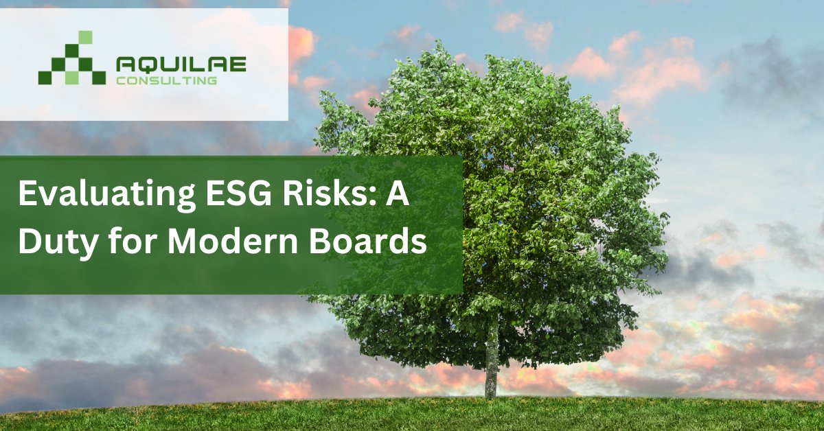 ESG factors are no longer optional, they’re critical to resilience &amp; reputation. Boards must: 𝗨𝗻𝗱𝗲𝗿𝘀𝘁𝗮𝗻𝗱 𝗺𝗮𝘁𝗲𝗿𝗶𝗮𝗹 𝗘𝗦𝗚 𝗿𝗶𝘀𝗸𝘀, 𝗜𝗻𝘁𝗲𝗴𝗿𝗮𝘁𝗲 𝗘𝗦𝗚 𝗶𝗻𝘁𝗼 𝘀𝘁𝗿𝗮𝘁𝗲𝗴𝘆 and 𝗗𝗲𝗺𝗮𝗻𝗱 𝘁𝗿𝗮𝗻𝘀𝗽𝗮𝗿𝗲𝗻𝘁 𝗿𝗲𝗽𝗼𝗿𝘁𝗶𝗻𝗴
#ESG