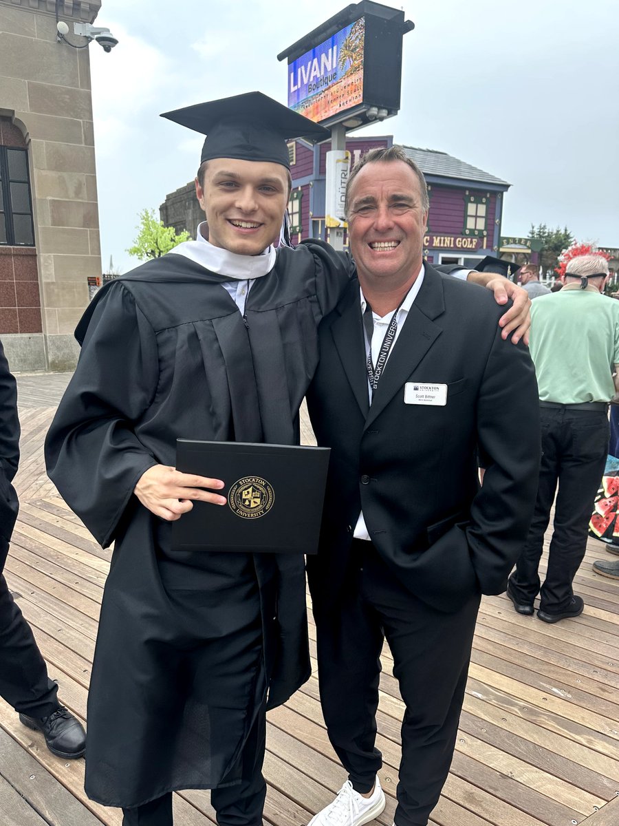 The Ultimate Day.....nobody gets graduation right like <a href="/Stockton_edu/">Stockton University</a> . 
Congrats to our 4 graduates !! Chris, Jamar, Marty , and Mickey!