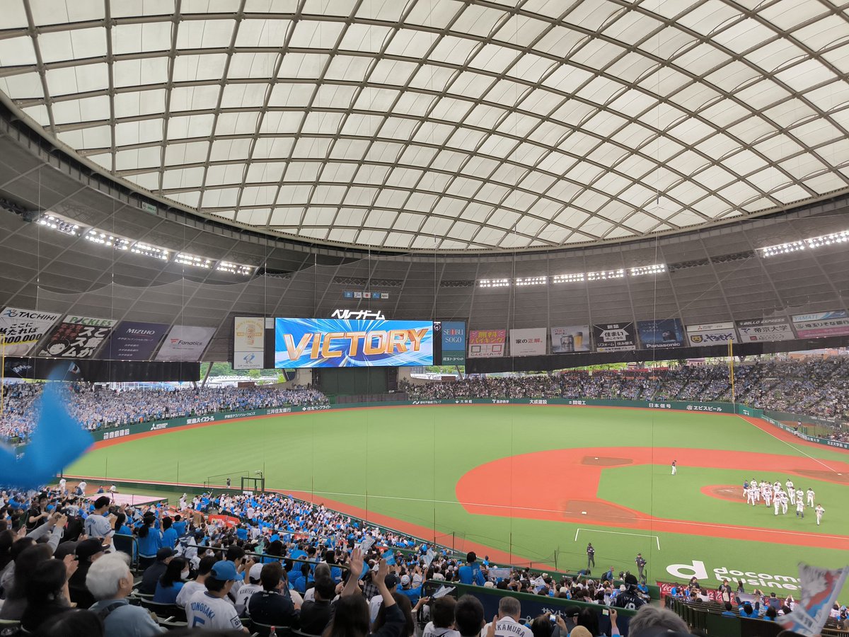 chipstar6856's tweet image. ライオンズ勝った！追いつかれて延長戦突入したけどサヨナラ勝ちなのでよし！