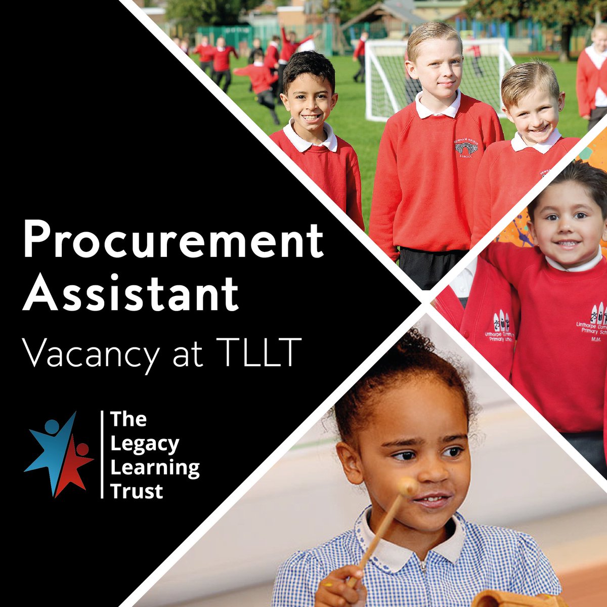 ✨ Procurement Assistant Vacancy ✨

We are seeking a Procurement Assistant to join our growing Multi-Academy Trust and play a key role in ensuring the smooth running of our procurement and finance processes.

For more information, please visit ⬇️
thelegacylearningtrust.org.uk/procurement-as…