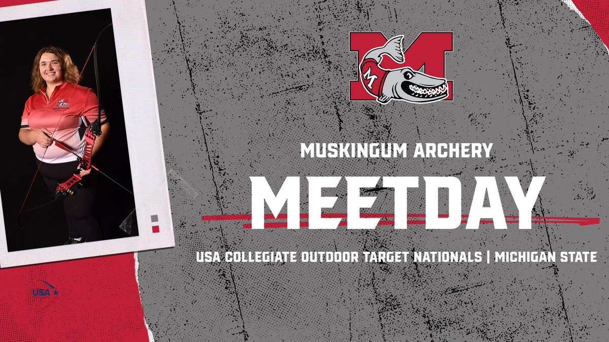 Muskingum Athletics (@fightingmuskies) on Twitter photo 🚨MEET DAY🚨
🏹 <a href="/MuskieArchery/">Muskingum Archery</a>🎯
🆚: USA Collegiate Outdoor Target Nationals
📊: buff.ly/WFmJH0t
📍: Michigan State - Day 2
#DefendTheM <a href="/brandonhannahs/">Brandon Hannahs</a> <a href="/Orbit907News/">Orbit Media</a> <a href="/WHIZscores/">WHIZ Sports</a> <a href="/AVCSCORES/">AVC Sports</a> <a href="/DresdenBuzz/">dresdenbuzz</a> <a href="/OHAthleticConf/">Ohio Athletic Conference</a> 🚨MEET DAY🚨
🏹 <a href="/MuskieArchery/">Muskingum Archery</a>🎯
🆚: USA Collegiate Outdoor Target Nationals
📊: buff.ly/WFmJH0t
📍: Michigan State - Day 2
#DefendTheM <a href="/brandonhannahs/">Brandon Hannahs</a> <a href="/Orbit907News/">Orbit Media</a> <a href="/WHIZscores/">WHIZ Sports</a> <a href="/AVCSCORES/">AVC Sports</a> <a href="/DresdenBuzz/">dresdenbuzz</a> <a href="/OHAthleticConf/">Ohio Athletic Conference</a>