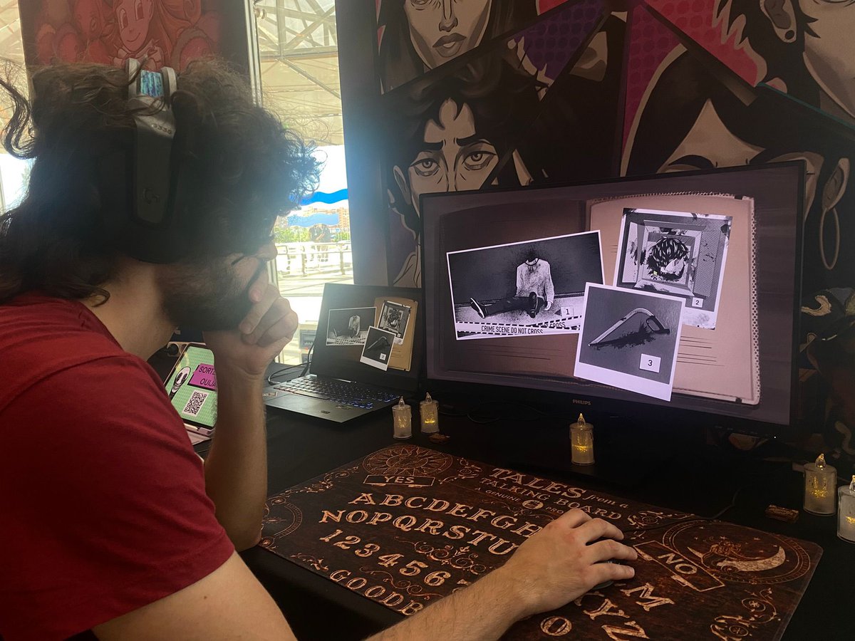 Day 2 at #Guadalindie25 and we’re having a blast! 🤩

Thanks to everyone stopping by to try The Next Stop — your reactions mean everything to us. 🫶🏼

Here’s a little glimpse of today’s vibe:

#screenshotsaturday #indiegame #indiedev #gamedev #mysterygame #psychologicalhorror