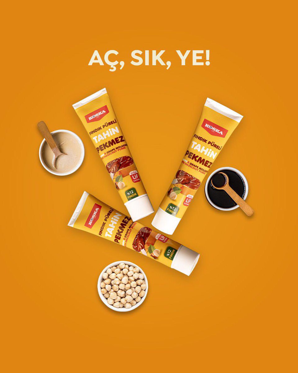 Gün boyu koştururken enerjini yanında taşımak artık çok kolay!

#KoskaİleEnerji #AçSıkYe #TahinPekmez #DoğalEnerji #Koska