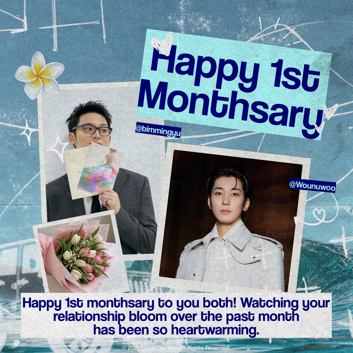 ⠀⠀
Cheers to their sweet monthsary! Just one months in, and already radiating those warm, cozy couple vibes. Watching love grow in small moments is such a joy — may their days ahead be even brighter and filled with heart-fluttering memories. [+] <a href="/Wounuwoo/">WW.</a> 
⠀⠀