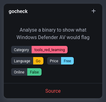 rawsec_cyber's tweet image. New tools were added on the #Rawsec #Cybersecurity Inventory

@noraj_rawsec added

📌 puncia by @arpsyndicate
📌 talkback by @elttam
📌 Web Check by @Lissy_Sykes
📌 gocheck by @gatariee

inventory.raw.pm