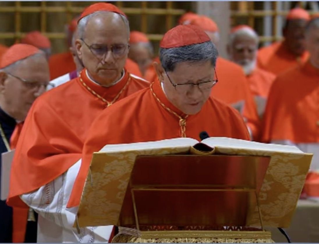 Alessandro Gisotti (@agisotti) on Twitter photo Cardinal Luis Antonio Tagle will present the Ring of the Fisherman to Pope Leo XIV during the Mass for the beginning of the Petrine Ministry.
<a href="/UCEPO/">Celebrazioni Papali</a> <a href="/HolySeePress/">Holy See Press Office</a> Cardinal Luis Antonio Tagle will present the Ring of the Fisherman to Pope Leo XIV during the Mass for the beginning of the Petrine Ministry.
<a href="/UCEPO/">Celebrazioni Papali</a> <a href="/HolySeePress/">Holy See Press Office</a>