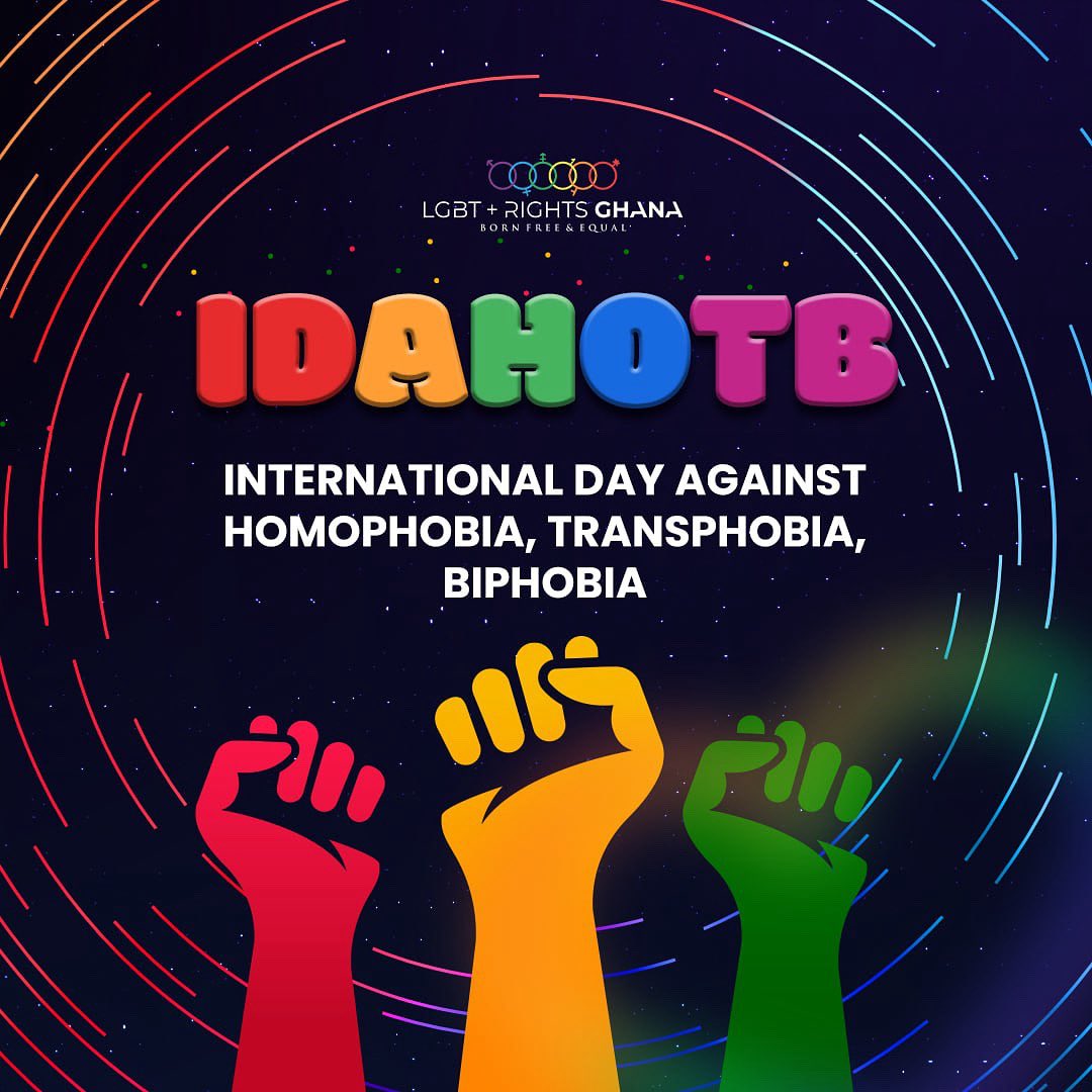 LGBT+ Rights Ghana (@lgbtrightsghana) on Twitter photo β€οΈπ§‘πππ©΅ππ
IDAHOBT DAY or not, Celebrating love, diversity, and inclusion on this day and every other one remains crucial as we stand together against homophobia, biphobia, and transphobia, and embrace a world where everyone can be their authentic selves.
π³οΈβππ³οΈββ§οΈβ₯οΈπ³οΈβππ³οΈββ§οΈ
#idahot β€οΈπ§‘πππ©΅ππ
IDAHOBT DAY or not, Celebrating love, diversity, and inclusion on this day and every other one remains crucial as we stand together against homophobia, biphobia, and transphobia, and embrace a world where everyone can be their authentic selves.
π³οΈβππ³οΈββ§οΈβ₯οΈπ³οΈβππ³οΈββ§οΈ
#idahot