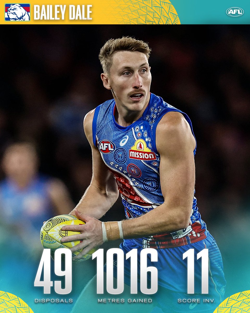 The Bailey Dale legacy game went CRAZY 🤯

#AFLDogsDons