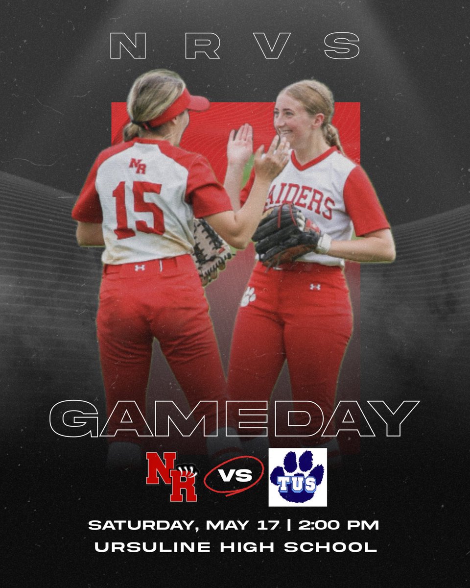 Continuing our Suffern game at 9:00 AM at home first and then on the road for our last game of the season. LET’S GO RED! 🤜🏼🤛🏼