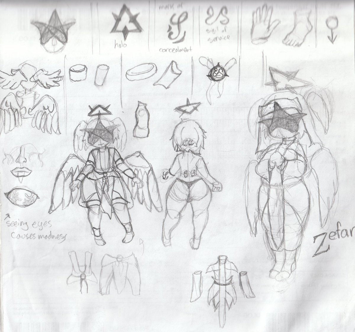 Spider269's tweet image. New character : Zefar
(Lower Aethon- Choir Zed Acolyte )
(Rival to Ukha- Partnered with Mint)
Added to my list of OCs
#doodle #characterdesign #shortstack