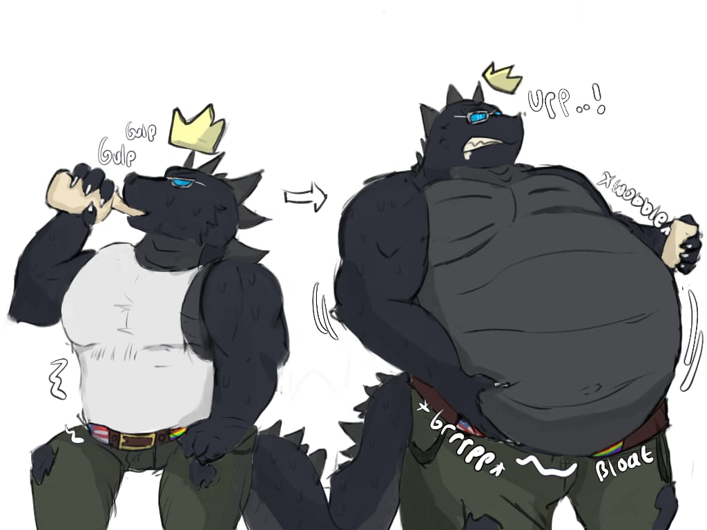 Quick way to get bulked. 

Comm for <a href="/zillaofgod16421/">the zilla ✨</a>