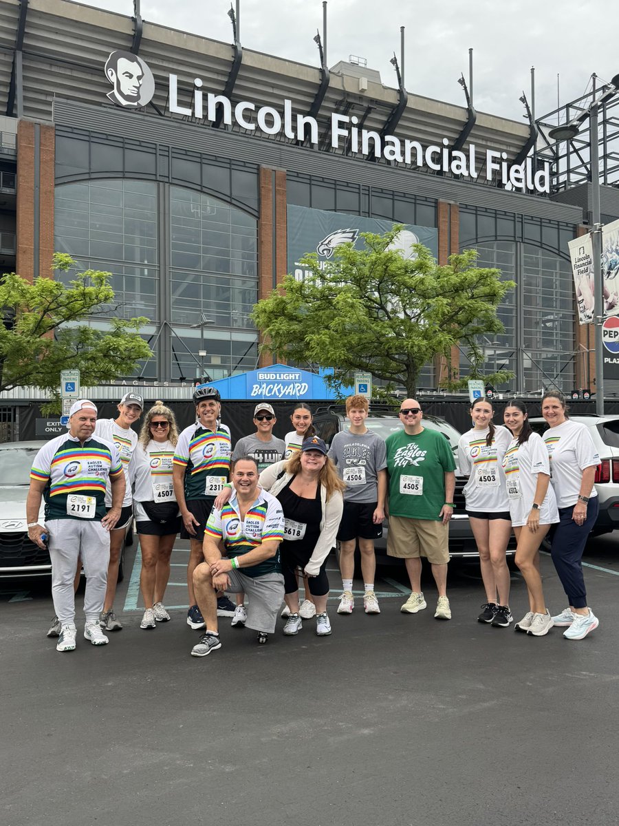 SportsRadioWIP's tweet photo. The @eaglesautism challenge!! Let’s go #TeamAudacy 👏👏 https://t.co/IgoXRHDiEU