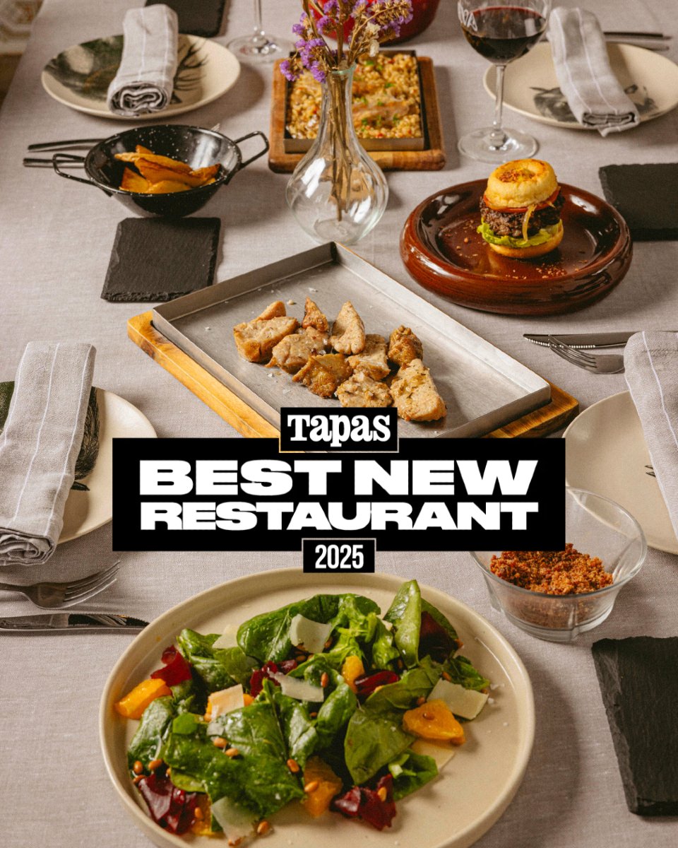 🌿¡Lieva ha sido elegido entre los 𝐁𝐞𝐬𝐭 𝐍𝐞𝐰 𝐑𝐞𝐬𝐭𝐚𝐮𝐫𝐚𝐧𝐭 𝟐𝟎𝟐𝟓 por 𝘛𝘢𝘱𝘢𝘴/𝘍𝘰𝘳𝘣𝘦𝘴!
Un orgullo que confirma que la tradición ibérica de nuestro restaurante está llegando muy lejos, ¡gracias por creer en nuestra manera de hacer cocina!