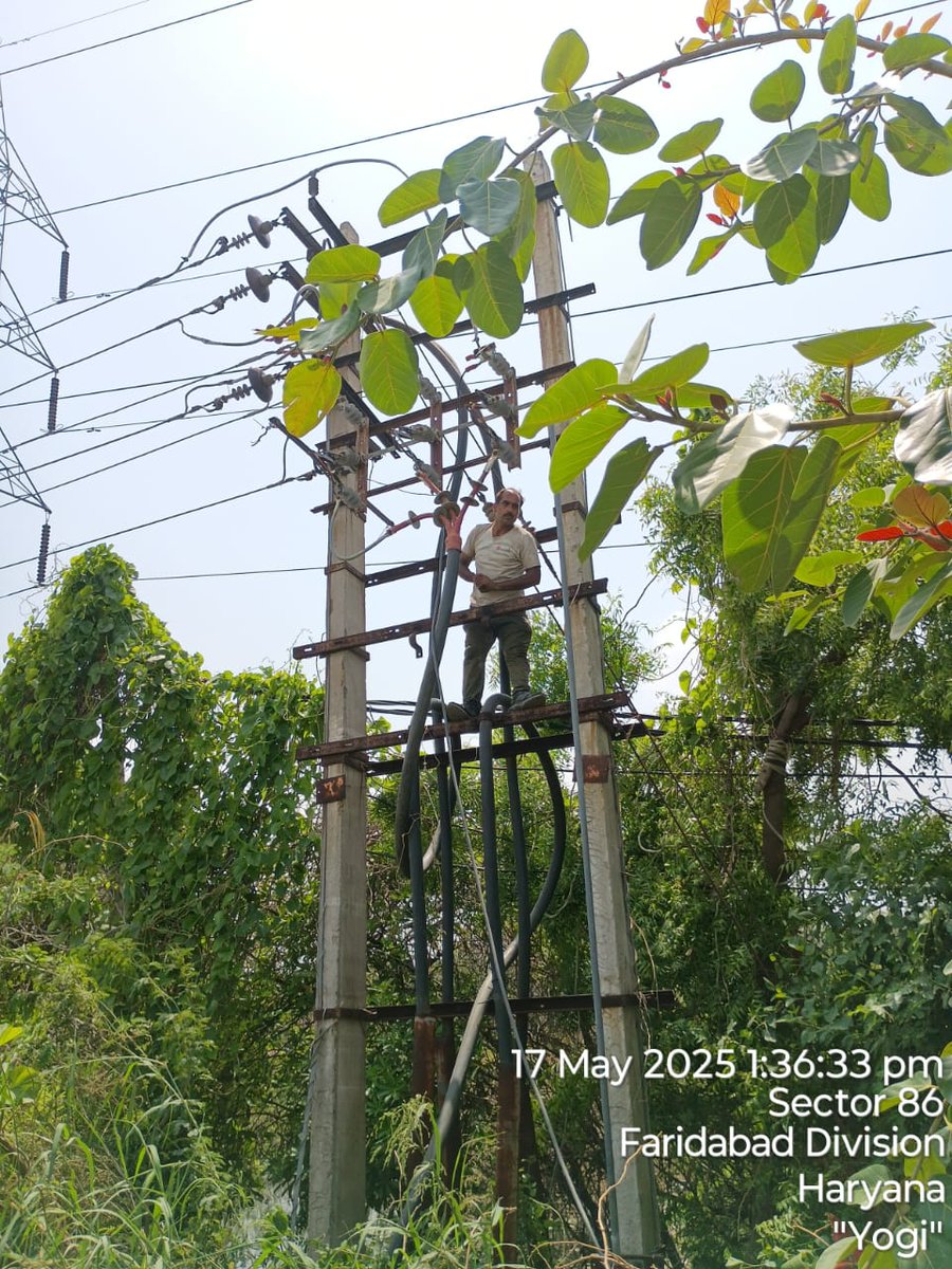 <a href="/VipulGoelBJP/">Vipul Goel</a> <a href="/NayabSainiBJP/">Nayab Saini</a> For last 24 hours since residents of SRS Royal Hills society, sector 87 Faridabad are without electricity. Line of this route is faulty resulting in frequent disruption. SDO DHBVN not able to provide a solution. Request urgent attention