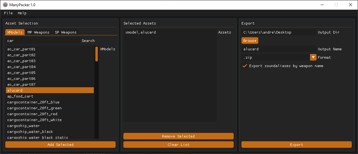ManyAsset's tweet photo. Introducing ManyPacker! A simple asset packer that automatically grabs every file connected to a specific asset from a CoD4 raw folder, allowing you to deliver your assets without grabbing all of the necessary files one by one!

Join our discord to download now! https://t.co/YrapXTjN0U