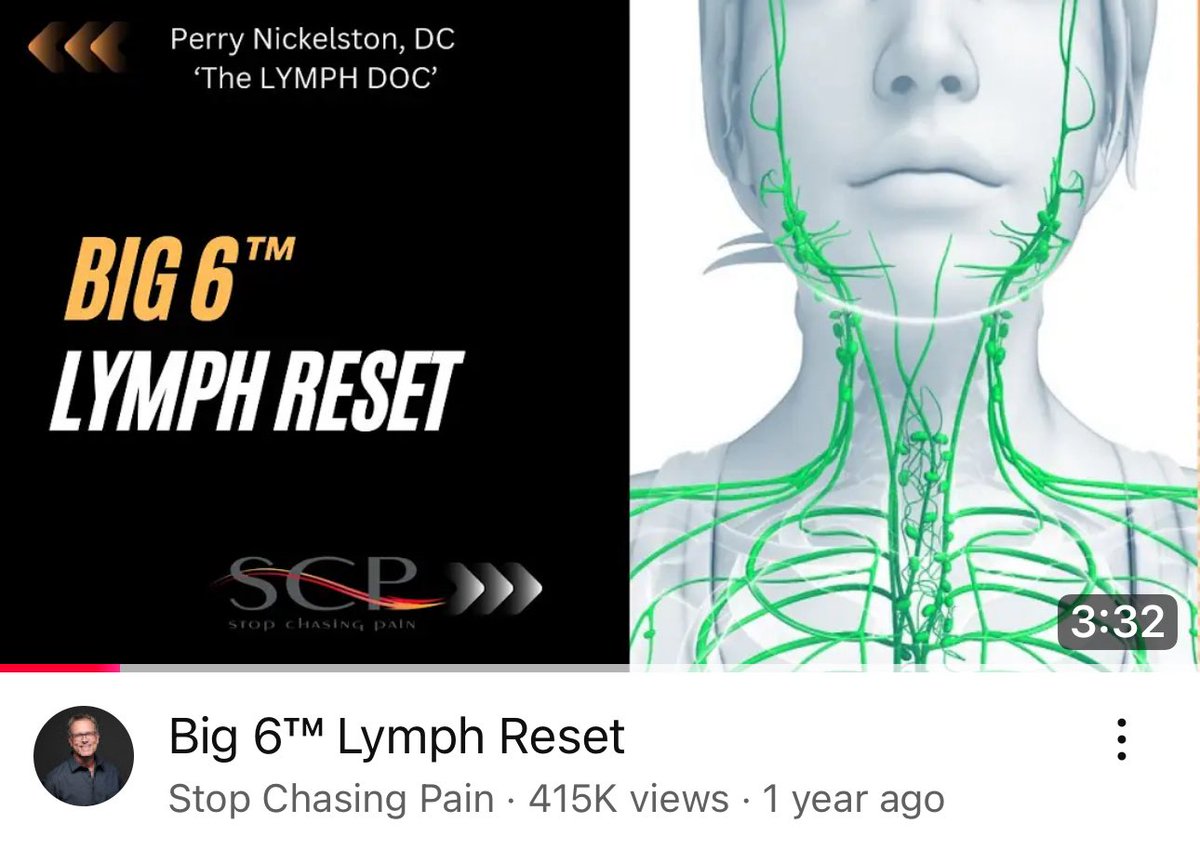 stopchasingpain's tweet photo. Will opening up a clogged lymphatic system fix everything. I don’t know the answer to that. 

But I do know the answer to this…

What if it stays clogged?

if it stays clogged you don’t stand a chance in hell https://t.co/qBb6tiQOtq