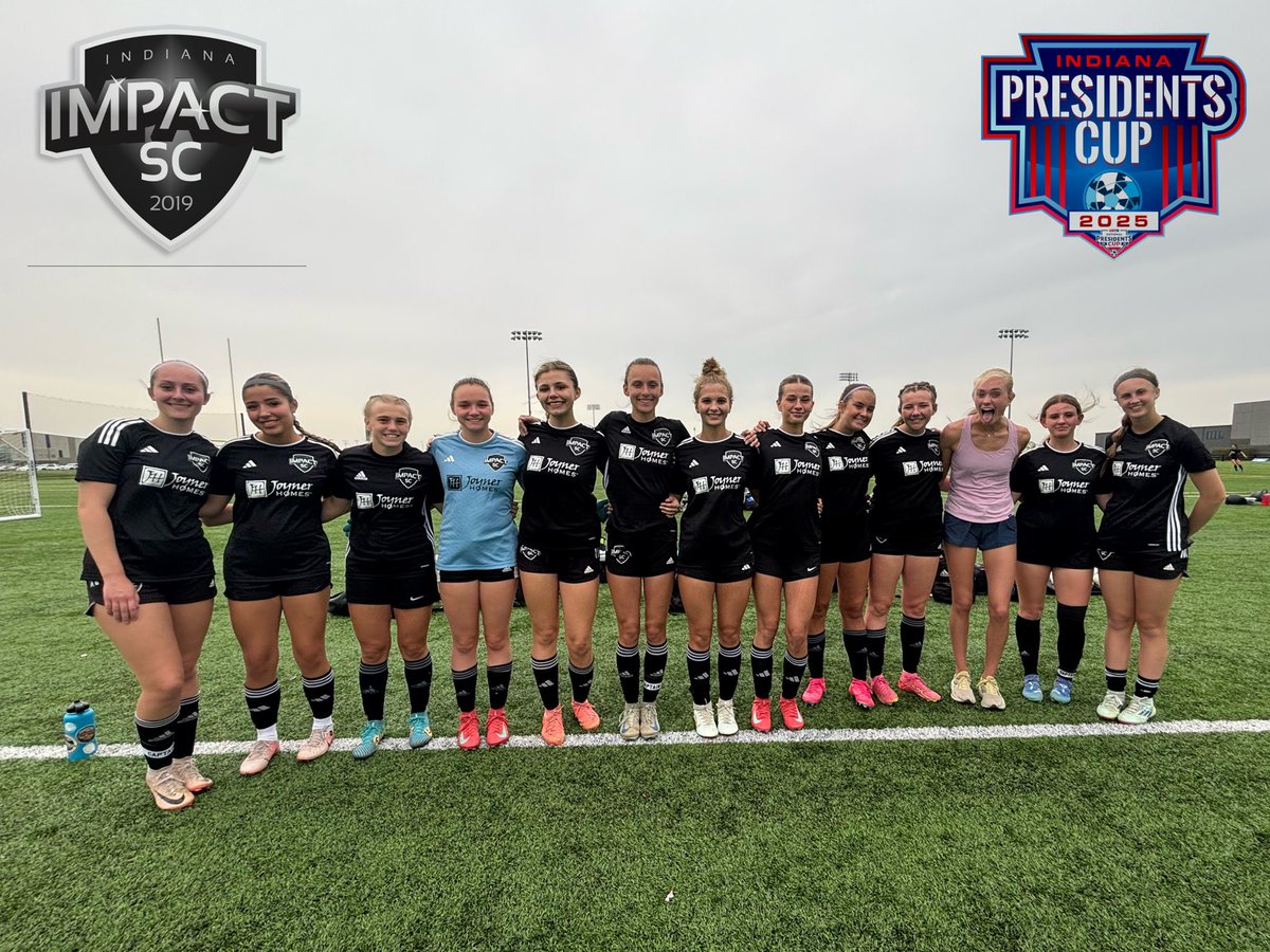 2008 Girls Elite open up Presidents cup prelims at Grand Park last evening with a 2-0 W. The defense and goal keeper Carol F. with the shutout. Goals: Ariel W. and Callee R. with assists by Brooke T. And Rylee  P. ⚽️ #LadyImpact 🖤🩷🩵 #ALLin