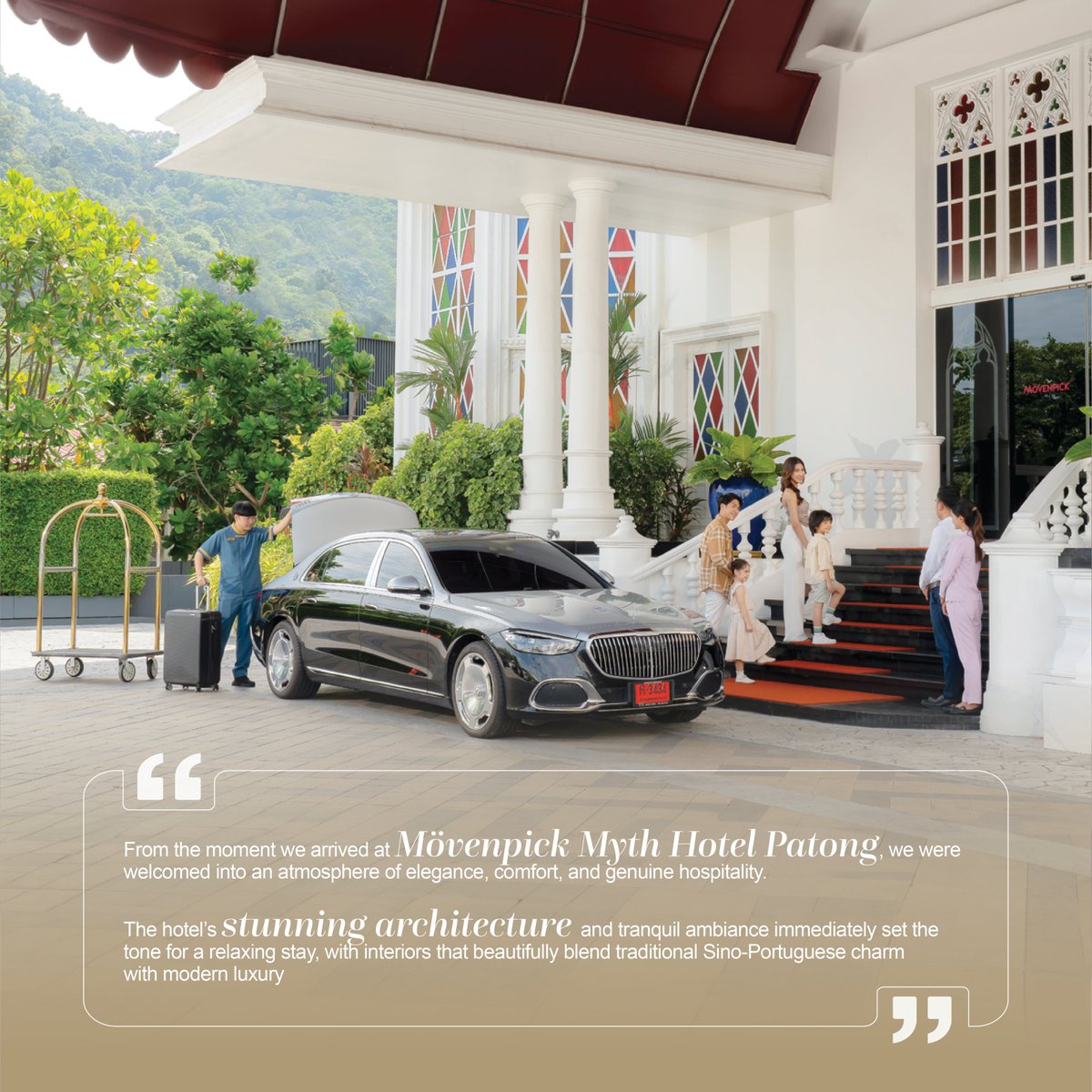 MovenpickMythTH's tweet photo. 𝗧𝗶𝗺𝗲𝗹𝗲𝘀𝘀 𝗲𝗹𝗲𝗴𝗮𝗻𝗰𝗲, 𝗵𝗲𝗮𝗿𝘁𝗳𝗲𝗹𝘁 𝗺𝗼𝗺𝗲𝗻𝘁𝘀 — thank you, 𝗔𝗻𝗻𝗮, for capturing the soul of our hospitality so beautifully in your review on Google. We look forward to welcoming you back again.

Enjoyed your stay? https://t.co/2i0JR7hyJj