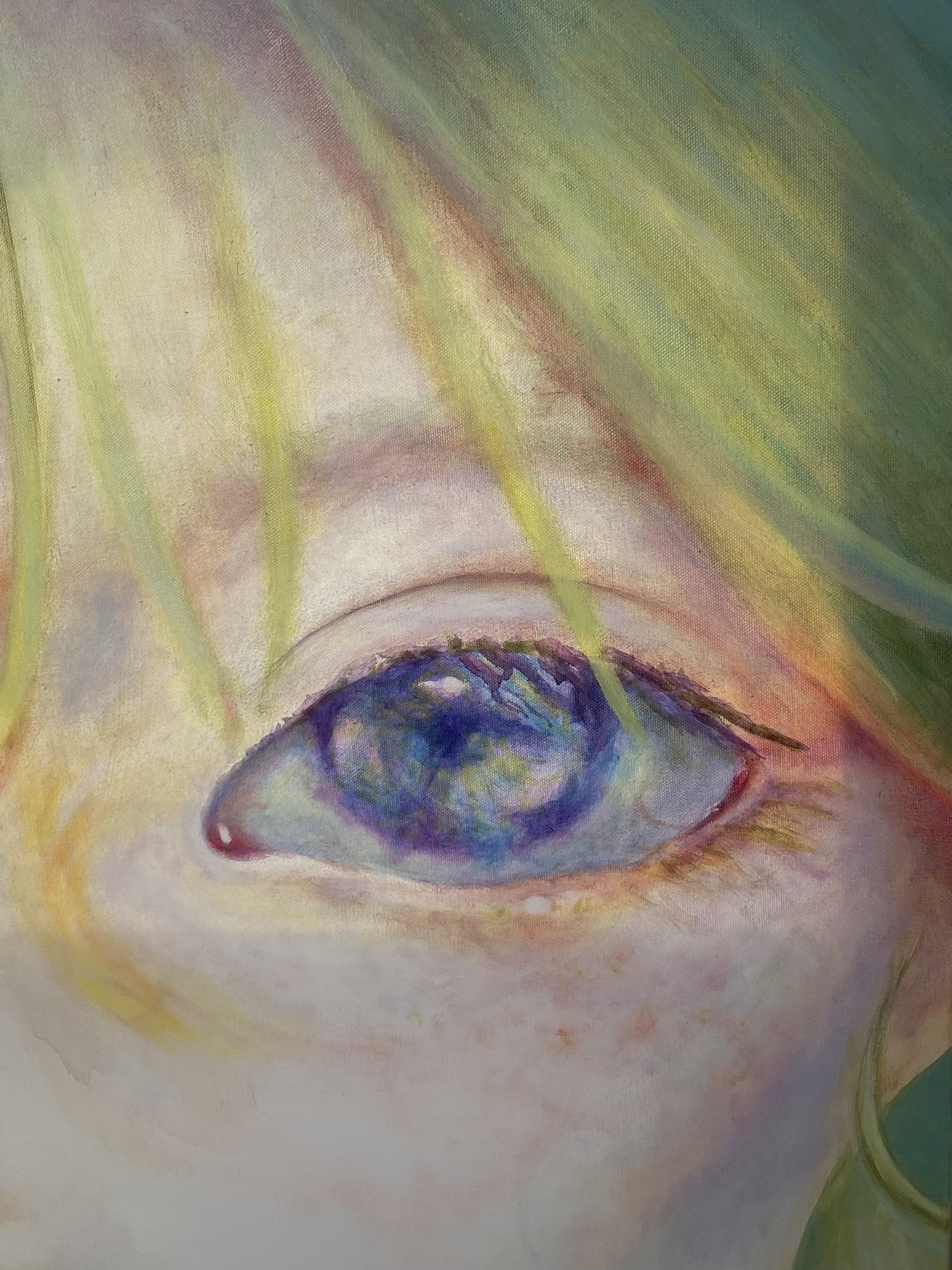 巫*女様 ささやきの共感 絵画原画