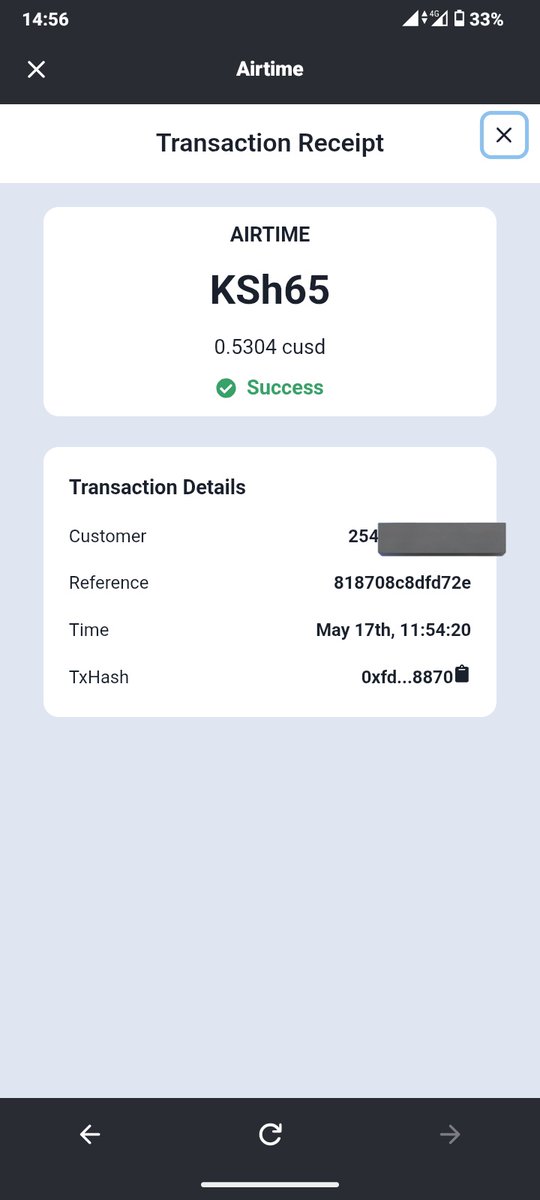 im_pkirui's tweet photo. I just topped up my phone with @BitGifty, and it got credited right away! Plus, I got a 10% cashback! 🫵 Go and top up your phone using #bitgifty and you'll receive a 10% cashback 😉🥂 #BitgiftyCryptoblitz. https://t.co/6eIVf1dBBh