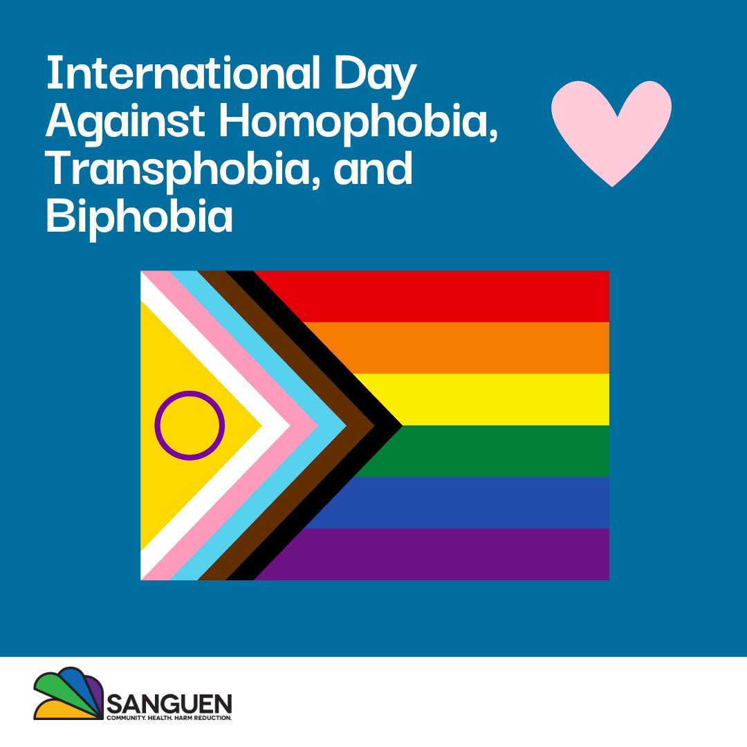 🌈Today on #IDAHOTB we reaffirm our unwavering support for the 2SLGBTQIA+ community. Together, let’s challenge discrimination, amplify queer voices, and create a world where everyone feels safe, seen, and celebrated for who they are. #IDAHOTB2025 #EqualityForAll