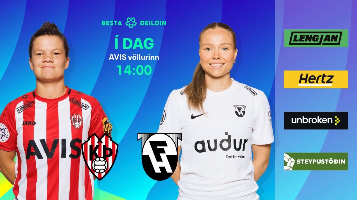 FH heimsækir Þrótt í fyrsta leik dagsins!

📌 AVIS Völlurinn
⏲️ 14:00
⚽️ <a href="/throtturrvk/">Þróttur</a> 🆚 <a href="/fhingar/">Fimleikafélag Hafnarfjarðar</a> 
🎟️ Miðasala á stubb.is