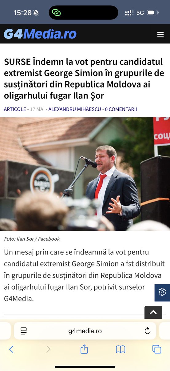 🇷🇴 George Simion 🇲🇩 tweet media