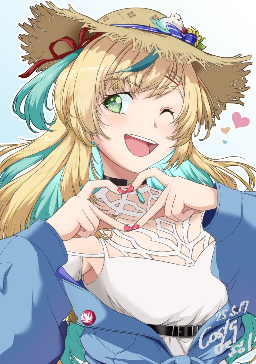 立伝都々ちゃん #はひふへポートレート 」|Costa del Solのイラスト