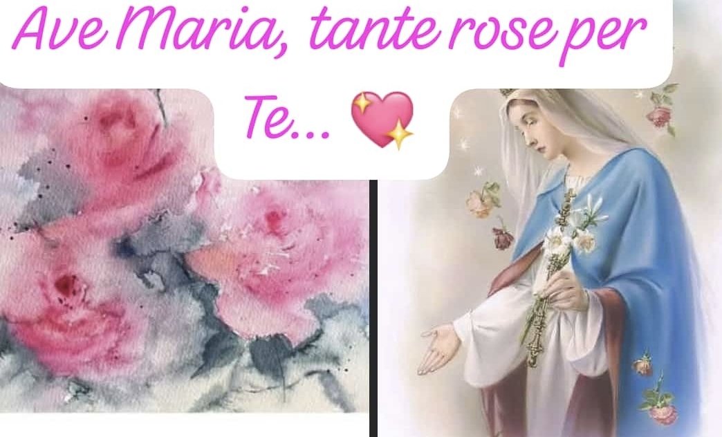 Ed ecco per Te, Regina della pace, la preghiera del Rosario, "catena dolce che ci riannoda a Dio" (cit. San Bernardo)
