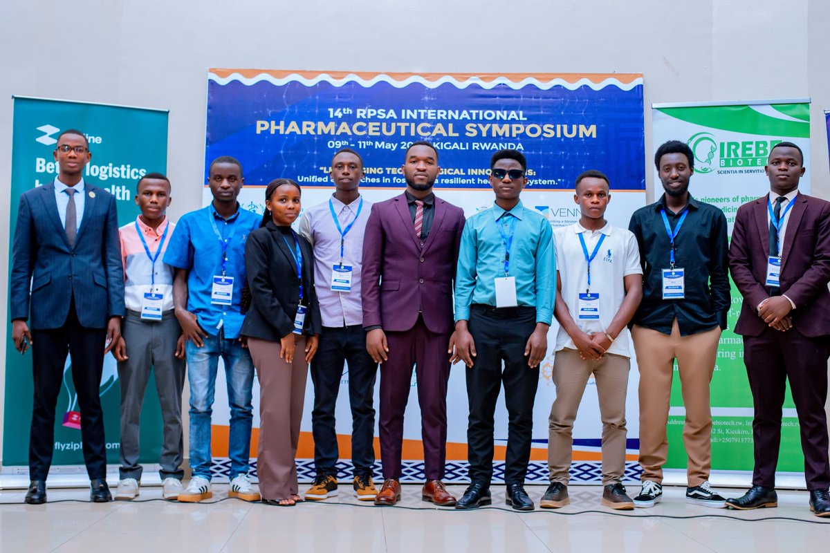 octave_mugisha's tweet photo. I was honored to present an Abstract titled as "the role of integrated health care system Towards eliminating Non-communicable Diseases at 14th International Pharmaceutical Symposium held in Kigali from 9th to 11th May 2025 organised by @RPSARwanda 
#ActsonNCDs
#RPSATurns26 https://t.co/n3bv4Hs3kQ
