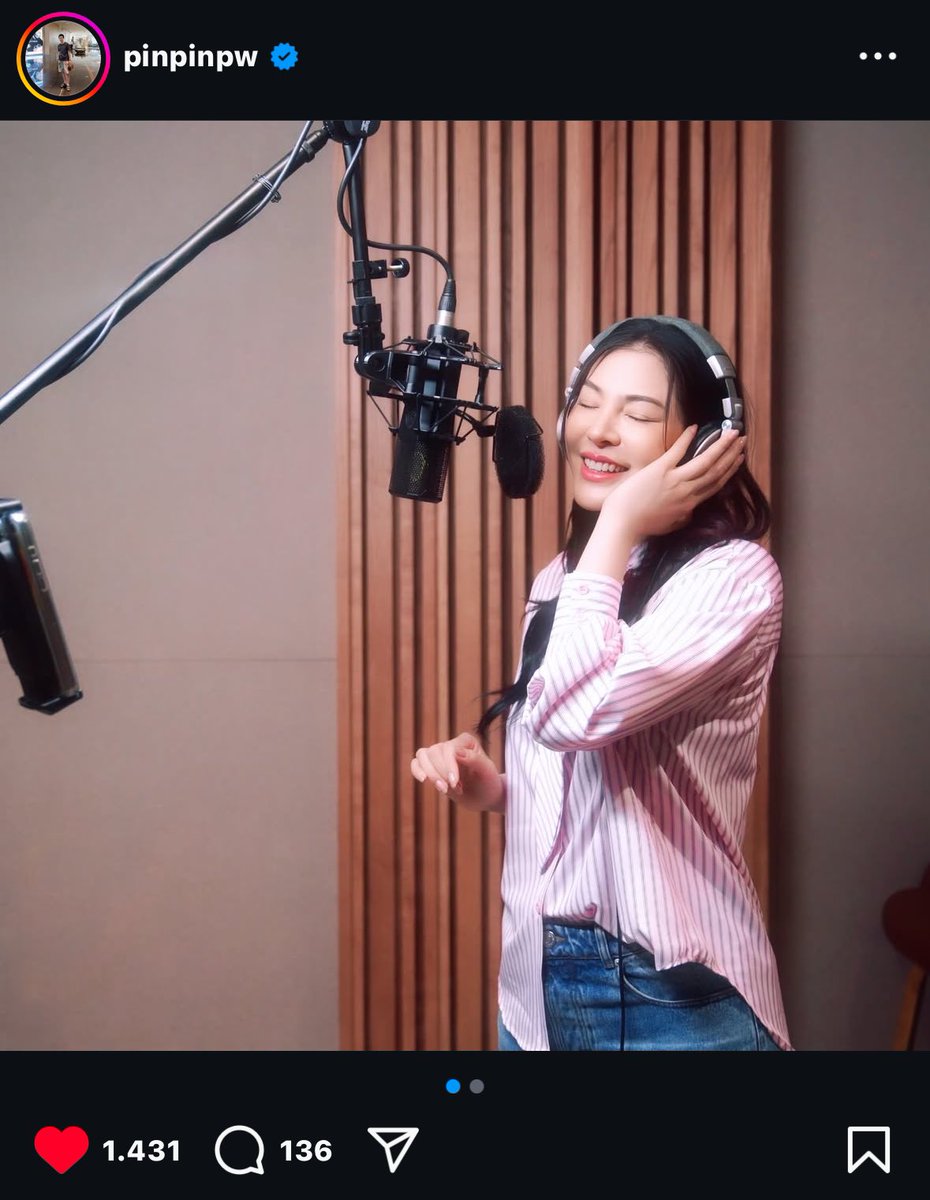 DCardinoso's tweet photo. "Siempre recuerdo que una de las alegrías de Faye es cantar, y la vi sonreír de nuevo el día que grabamos esta canción". 

 Pinpinpw aaaaah 😭😭😭

PERAYA COVER SONG
#DeepTalkByFaye https://t.co/SKY3LIlkik