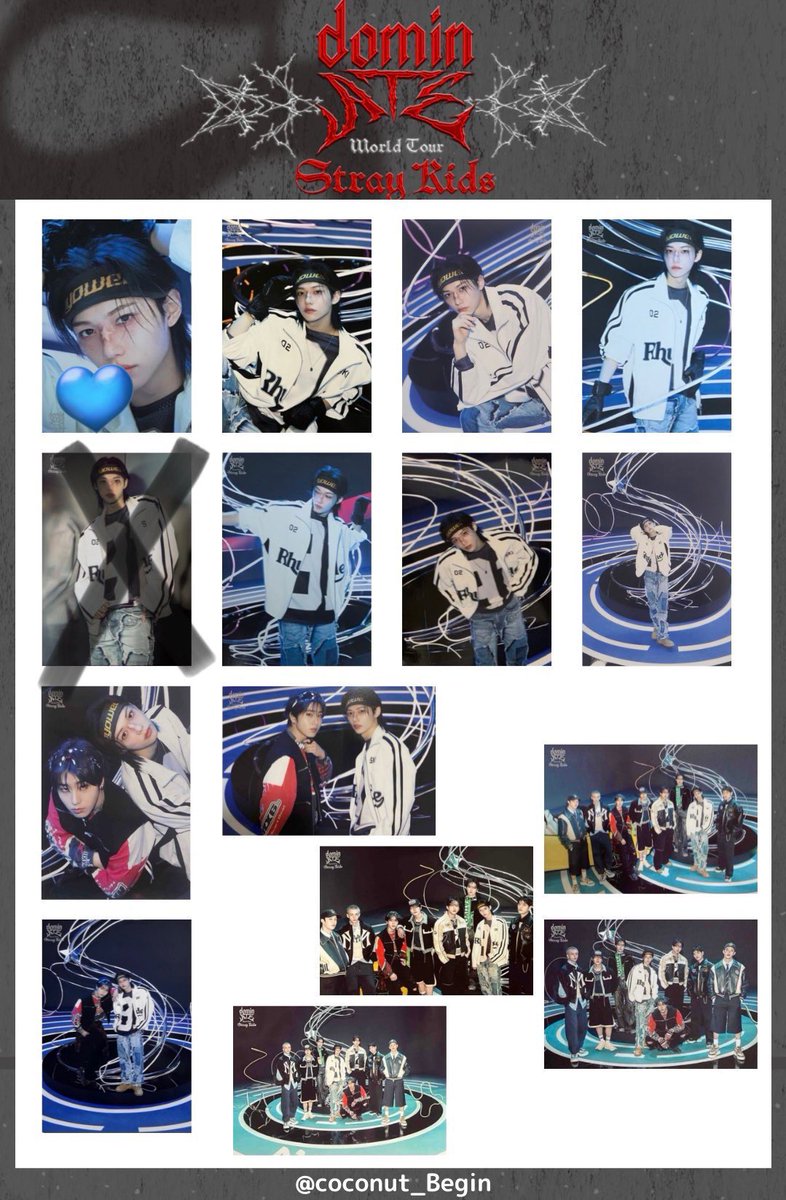 abmg__112's tweet photo. Stray Kids スキズ 交換 dominATE ラントレ ランダム ユニット

譲）1枚目

求）フィリックス🐥 »ユニット（💙優先）
※allは求めておりません

📮郵送のみ

お気軽にリプ、DMお待ちしております🫶🏻

#スキズ交換 #トレカ #ラントレ https://t.co/KPXYY2unj7
