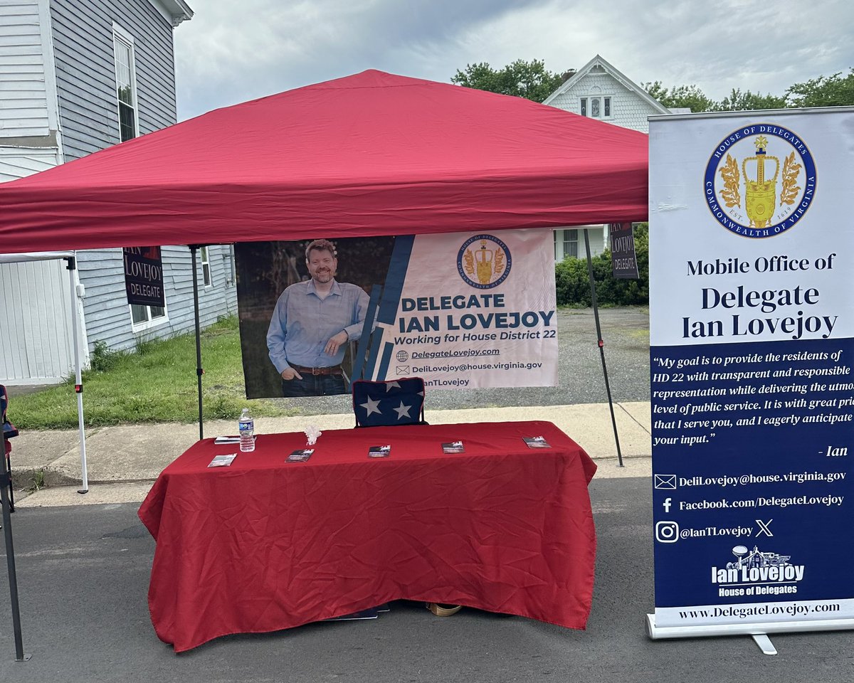 Join #TeamLovejoy today at Nokesville Day!  We are here to help!

Stop by!