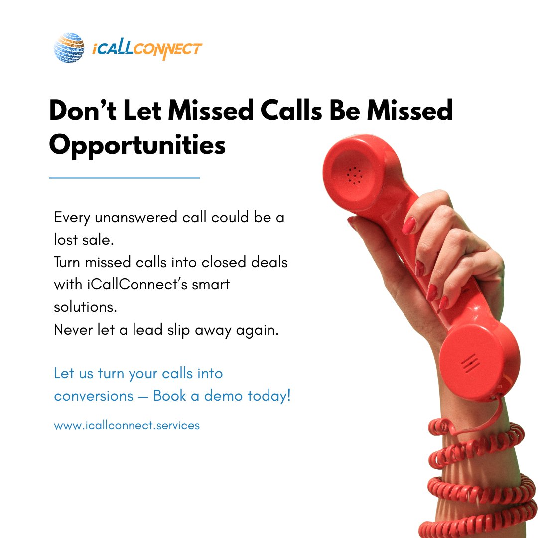 iCallConnect_'s tweet photo. 📞 Don’t Let Missed Calls Be Missed Opportunities
#iCallConnect #leader #SmartNews #NeverForget #salesman #missed #Closeupph #customerService #calliolive #leadersdebate #BusinessAsUsual #SmartBoom #salesstrategy #missed #customerService #saleshun #ConvertStory #callillust #never https://t.co/TvzmjyKZrt